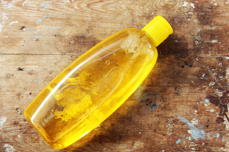 Bottle Of Unlabelled Cheap Shampoo